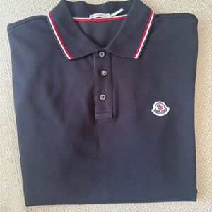 Moncler Polo Shirt - Navy
